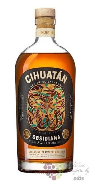 Cihuatn  Obsidiana  aged el Salvador rum 40% vol.  1.00 l