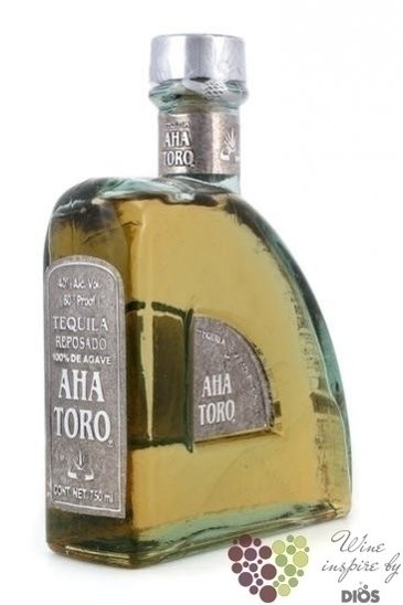 Aha Toro  Reposado  100% of Blue agave Mexican tequila 40% vol.    0.70 l