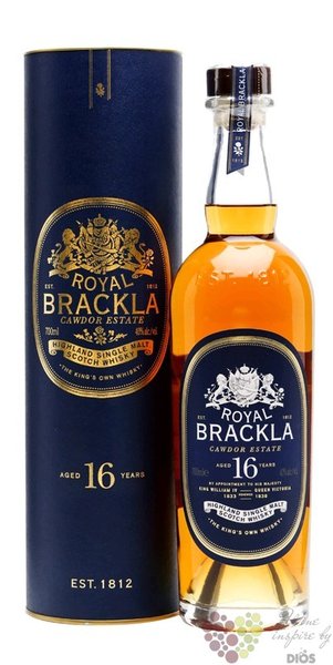 Royal Brackla aged 16 years Highland single malt Scotch whisky 40% vol. 0.70 l
