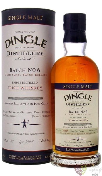 Dingle  Small Batch.6  single malt Irish whiskey 46.5% vol.  0.70 l