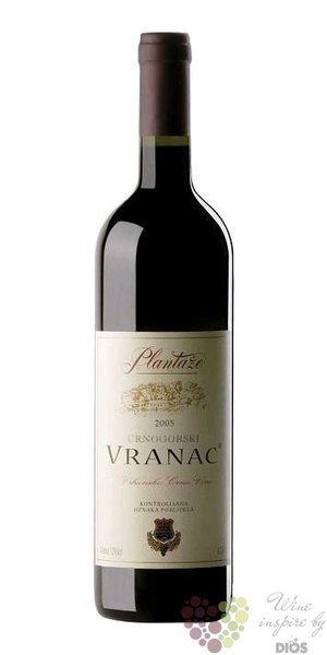 Vranac 2020 Podgorica Jul Plantae AD  0.75 l