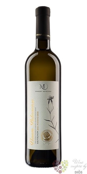 Sauvignon „ Vinum Palaviense ” 2015 pozdní sběr Vinselekt Michlovský     0.75 l