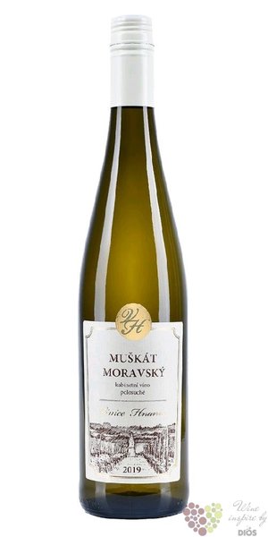 Muškát moravský 2020 kabinet Vinice Hnanice  0.75 l