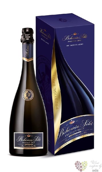 Bohemia sekt blanc  Prestige  brut gift box  0.75 l