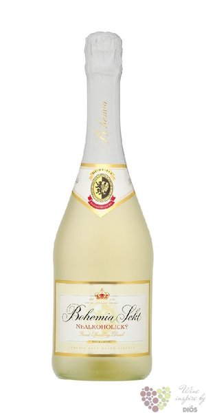 Bohemia sekt blanc Czech non alcoholic sparkling wine  0.75 l