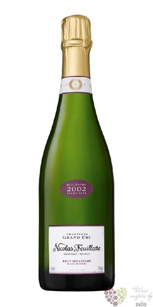 Nicolas Feuillatte „ Cépage Pinot noir ” 2008 Grand cru Champagne  0.75 l