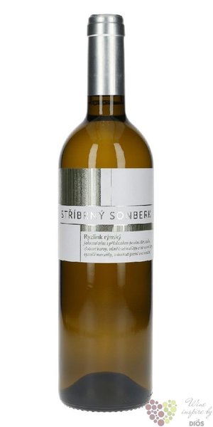 Ryzlink rýnský „ Stříbrný Sonberk ” 2021 pozdní sběr Sonberk Popice  0.75 l