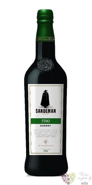 Sherry de Jerez  Fino  Do dry seco Sandeman 15% vol.  0.75 l