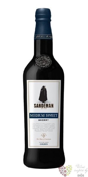Sherry de Jerez „ Golden ” Do medium sweet Sandeman 15% vol.  0.75 l