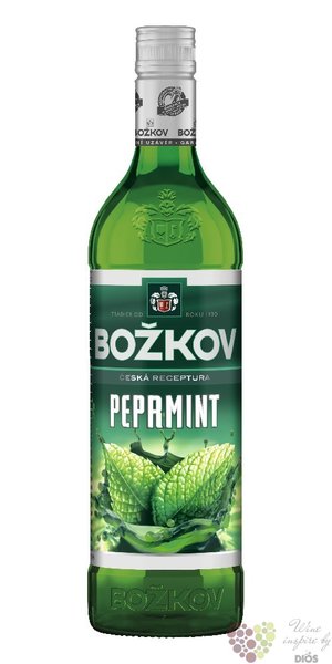 Bokov  Peprmint  Bohemian mint liqueur Stock 19% vol. 0.50l