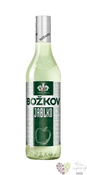 Božkov „ Jablko ” Bohemian green apple liqueur Stock 16% vol.    0.50 l