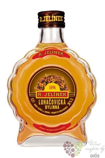 Luhačovická bylinná premium herbal liqueur Rudolf Jelínek 38% vol.  0.20 l