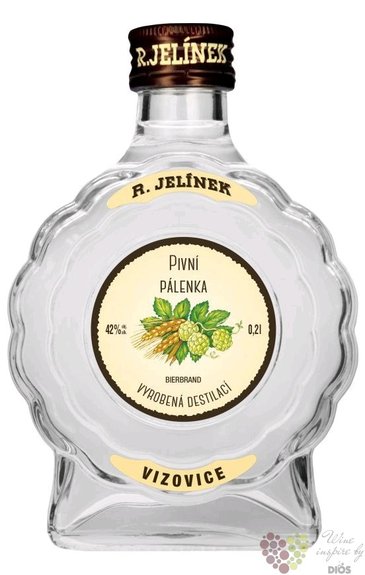 Pivn Plenka  Beer Brandy  Rudolf Jelnek Vizovice 42% vol.  0.20 l