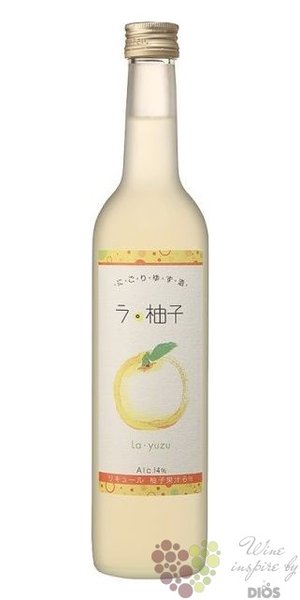 La Yuzu Japanese liqueur  14% vol.  0.50 l