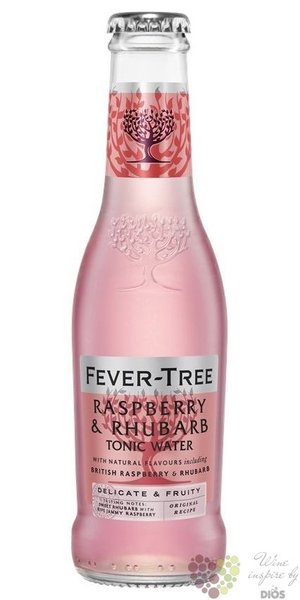 Fever Tree  Raspberry &amp; Rhubarb  English premium natural mixers   0.20 l