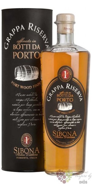 Grappa Riserva  Botti da Porto  Sibona Antica 44% vol.  1.50 l