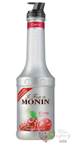 Monin purée „ Cerise ” French fruits pap extract  00% vol.  1.00 l