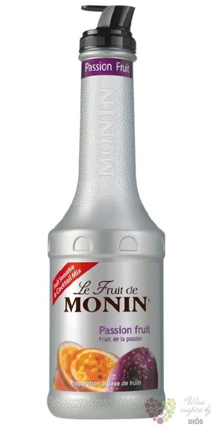 Monin pure  Passion fruit  French fruits pap extract 00% vol.  1.00 l