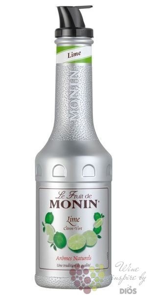 Monin pure  Lime  French fruits pap extract 00% vol.  1.00 l