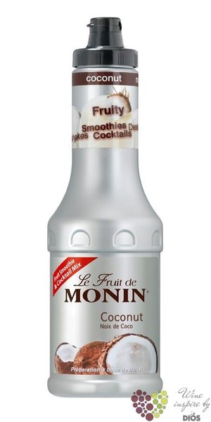 Monin purée „ Cocos ” French fruits pap extract 00% vol.   1.00 l