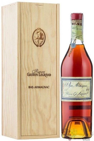 Baron Gaston Legrand 2002 Bas Armagnac  40% vol.  0.70 l