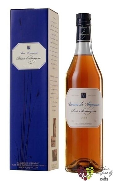 Vaghi 10 years old Bas Armagnac AOC by Baron de Sigognac 40% vol.   0.70 l