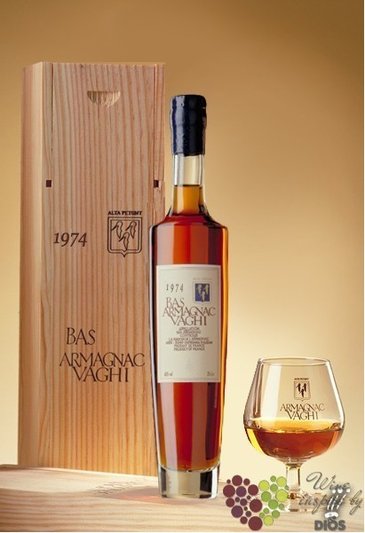 Vaghi 1933 Vintage Bas Armagnac AOC by Baron de Sigognac 40% vol. 0.70 l