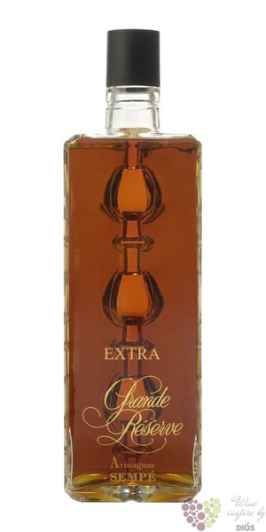 Semp  Extra grande reserve  Bas Armagnac 40% vol.  0.70 l