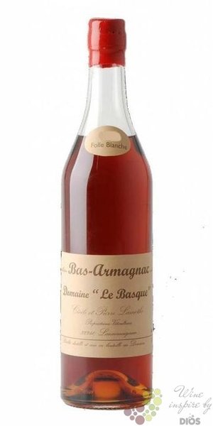 Domaine le Basque 1998 Folle Blanche Bas Armagnac C&amp;P Lamothe 46% vol.  0.70 l