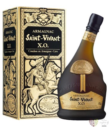 Saint Vivant de la Salle  XO  la Tnareze Armagnac 40% vol.  0.70 l