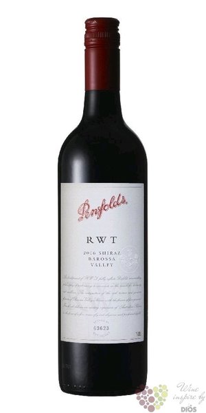 Shiraz „ RWT ” 2018 Barosa valley Icon &amp; Luxury range of Penfolds  0.75 l