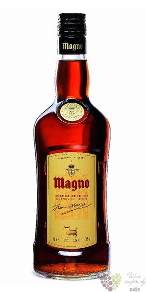 Brandy de Jerez Solera Reserva  Magno  Spanish brandy by Osborne 36% vol.  1.00 l