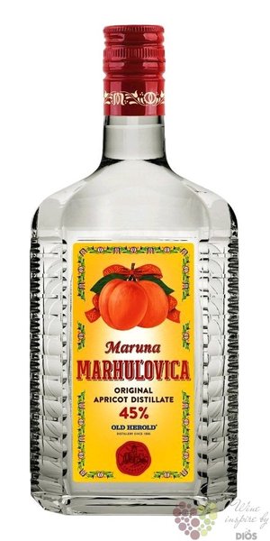 Meruňkovice „ Maruna exclusive ” Slovak apricot brandy by Old Herold 45% vol.  0.70 l