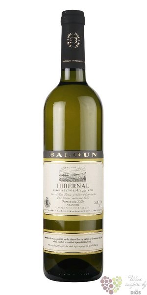 Hibernal 2020 pozdn sbr vinastv Radomil Baloun  0.75 l