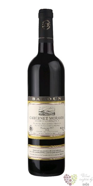 Cabernet Moravia 2017 pozdn sbr z vinastv Radomil Baloun Velk Pavlovice  0.75 l