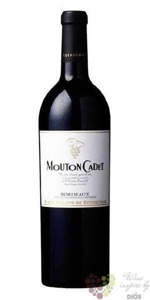 Bordeaux rouge „ Mouton Cadet ” Aoc 2014 Baron Philippe de Rothschild  0.75 l