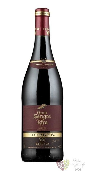 Catalunya Reserva  Gran Sangre de Toro  Do 2015 Miguel Torres   0.75 l