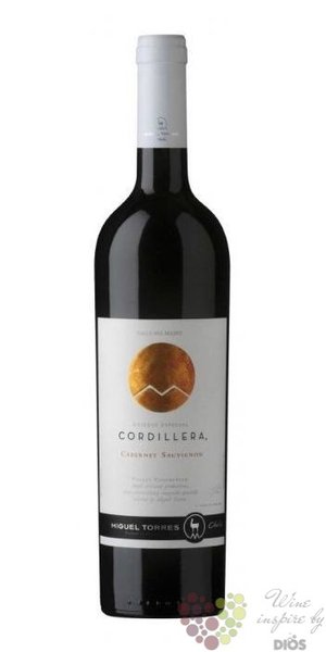 Cabernet Sauvignon  Cordillera reserva privada  2015 Chile valle Central Miguel Torres   0.75 l