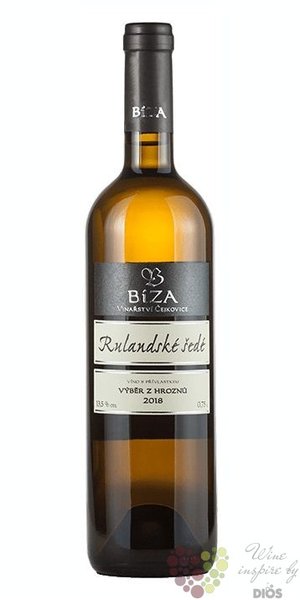 Rulandsk ed 2018 vbr z hrozn vinastv Bza ejkovice  0.75 l