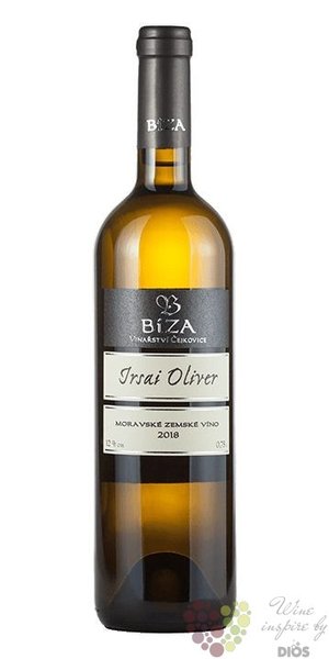 Irsai Oliver 2018 moravsk zemsk vno vinastv Bza ejkovice  0.75 l