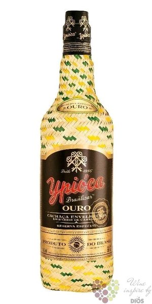 Ypioca  Prata Rserva Especial Ouro  traditional Brasil Cachaca 39% vol.  1.00 l
