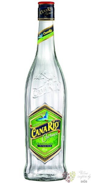 CanaRio double distiled pott stil Brazilian cachaca 40% vol.  1.00 l