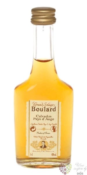 Boulard „ VSOP ” French Calvados Pays d´Auge 40% vol.  0.03 l