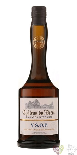 Chateau du Breuil  VSOP  Calvados Pays dAuge 40% vol.  0.35 l