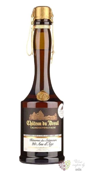 Chateau du Breuil „ Réserve des Seigneurs XO ” aged 20 years Calvados 41% vol.  0.70 l