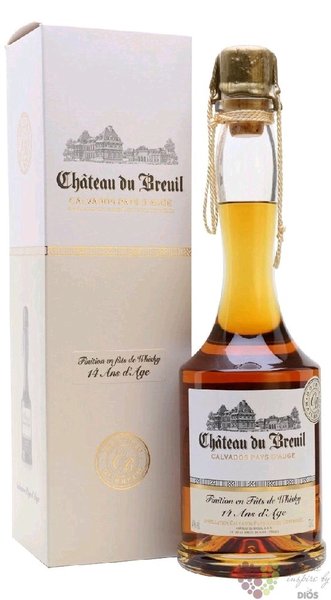 Chateau du Breuil  14 ans dAge  Calvados Pays dAuge 41% vol.  0.70 l