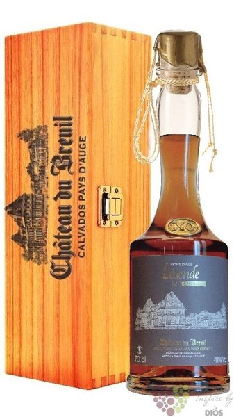 Chateau du Breuil   Lgende   gift box Calvados Pays dAuge  41% vol. 0.70l