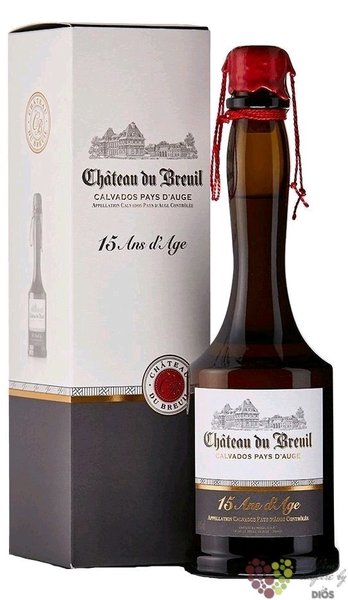 Chateau du Breuil „ 15 ans d´Age ” gift box Calvados Pays d´Auge 41% vol.  0.70 l