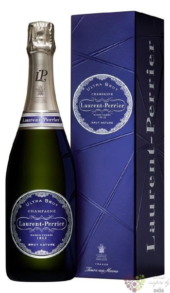 Laurent Perrier „ Ultra ” brut nature gift box Champagne Aoc  0.75 l