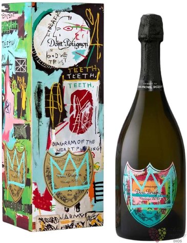 Dom Perignon „ Jean Michel Basquiat Blue 2015 ” brut Champagne Aoc  0.75 l